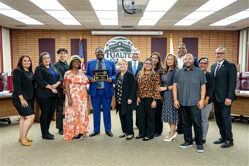 Derek Harris Key to the District Photo